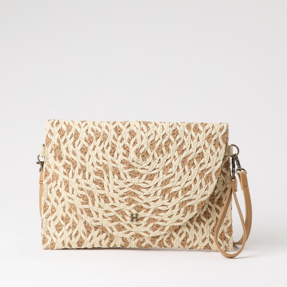 Cartera Hombro Lap Beige Humana