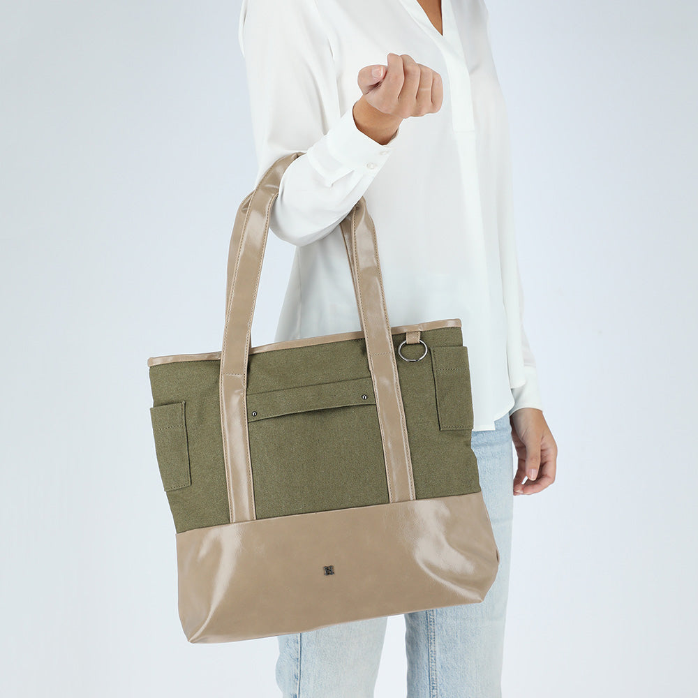 Cartera Hombro Urban Safari Verde Humana