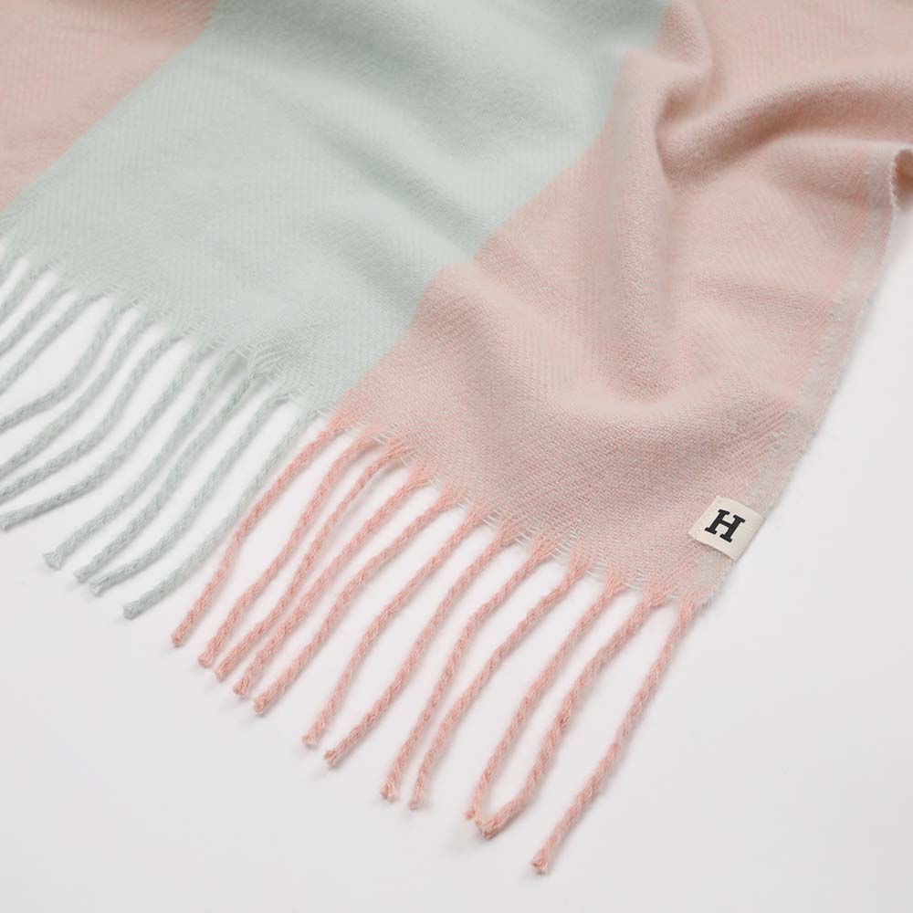 Manta Stripes Verde Humana