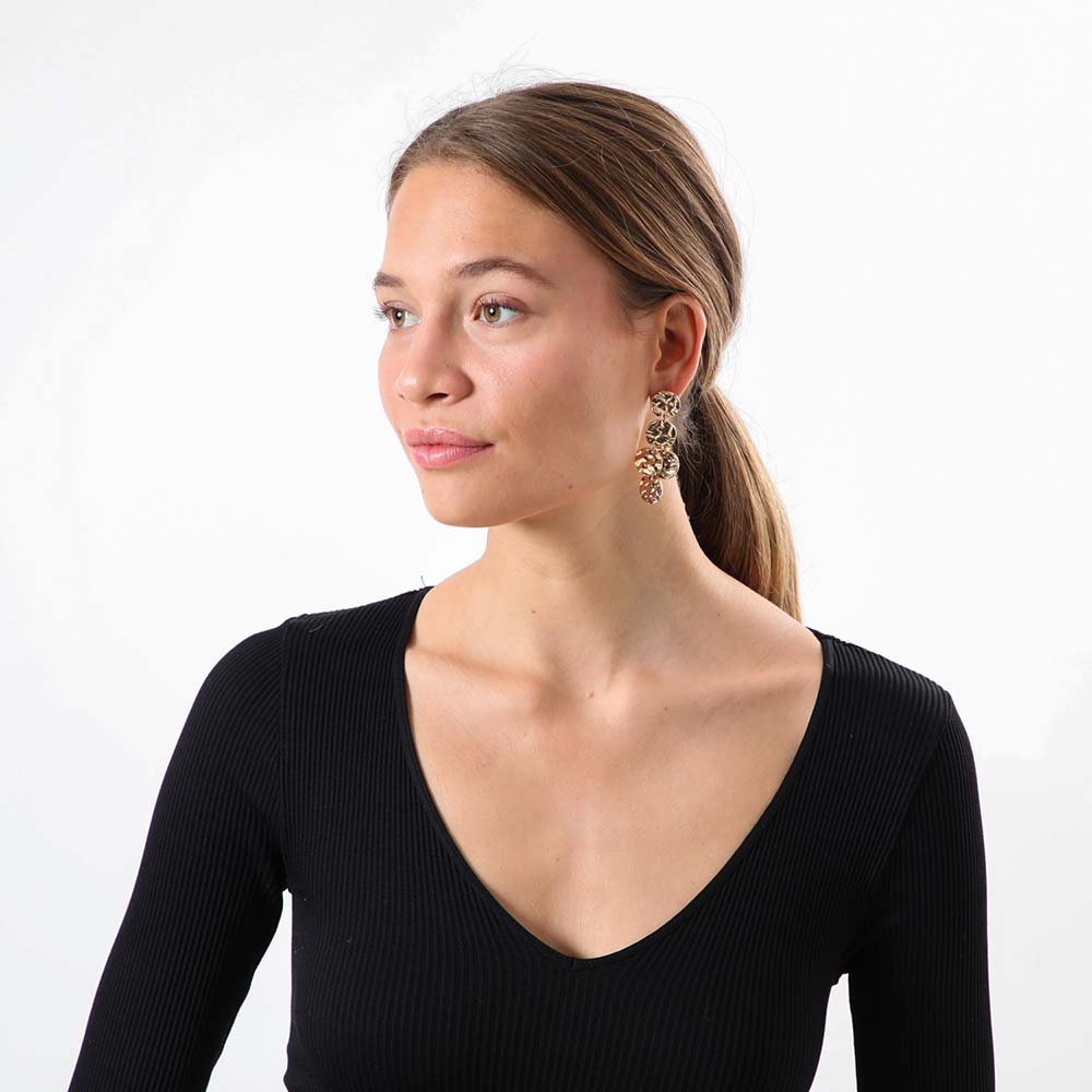 Aros Largo Multiverse Dorado Humana