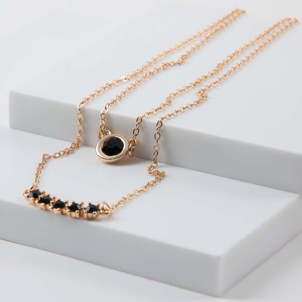 Collar Corto Mila Negro i-D