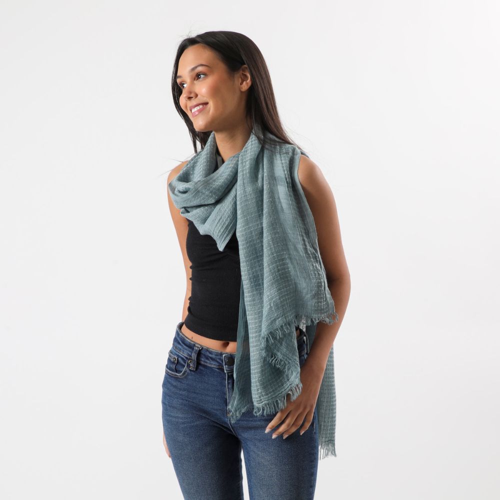 Pañuelo Liso Viena Celeste Humana