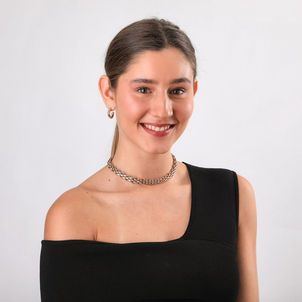 Collar Corto Savian Dorado Humana