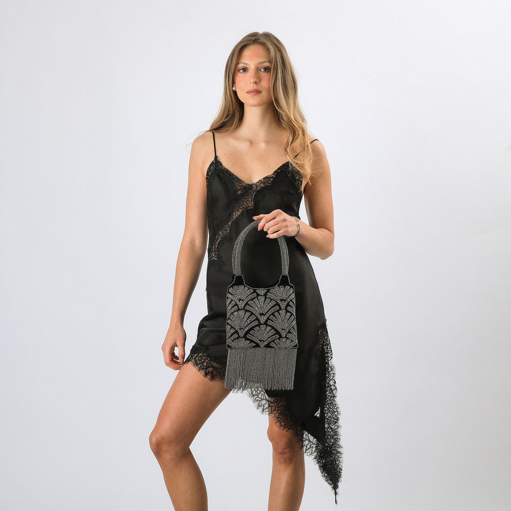 Cartera Clutch Emma Black Humana