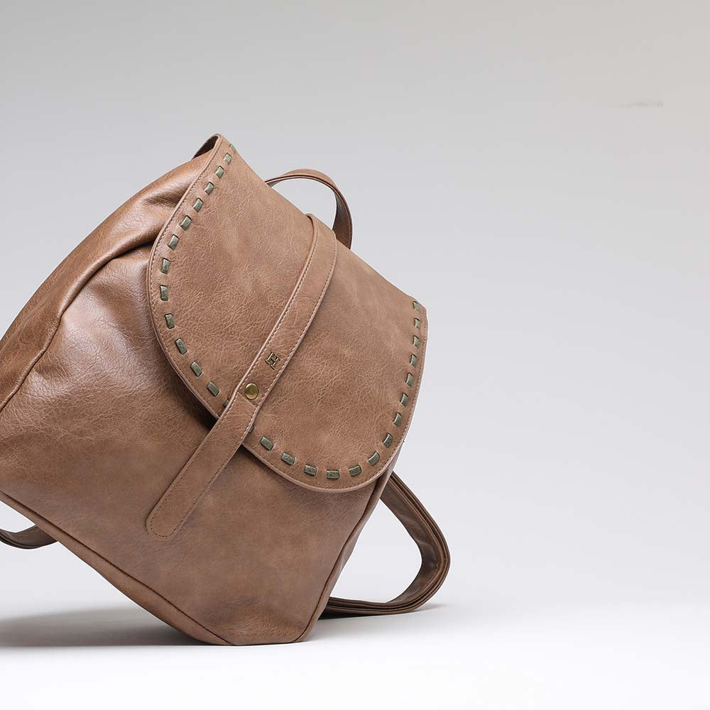Cartera Cruzada Café Espigas Humana