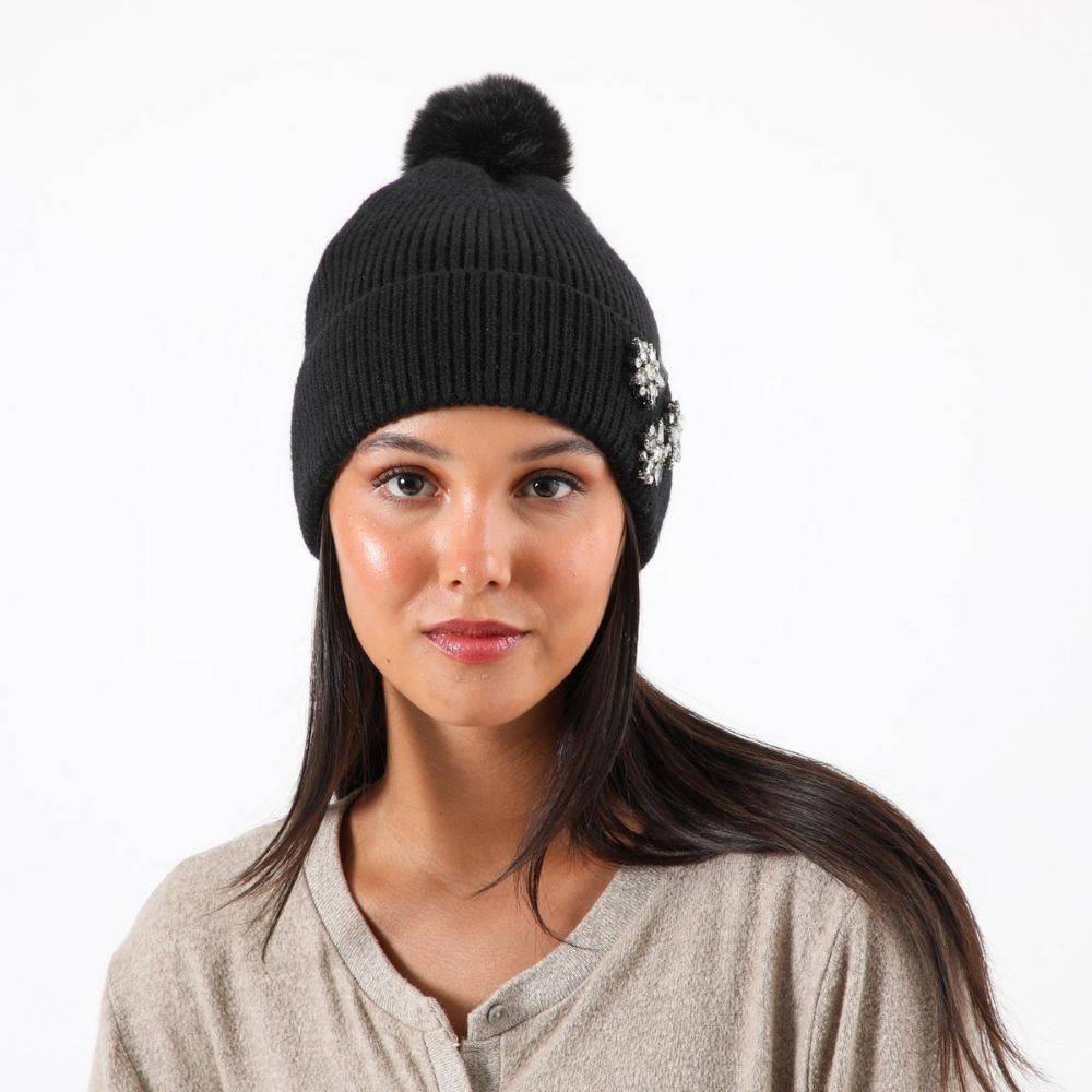 Gorro Lana Ivanka Negro Tatienne