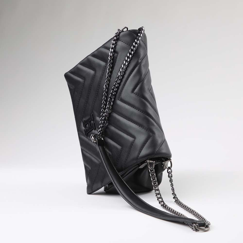 Cartera Hombro Oporto Negro Humana