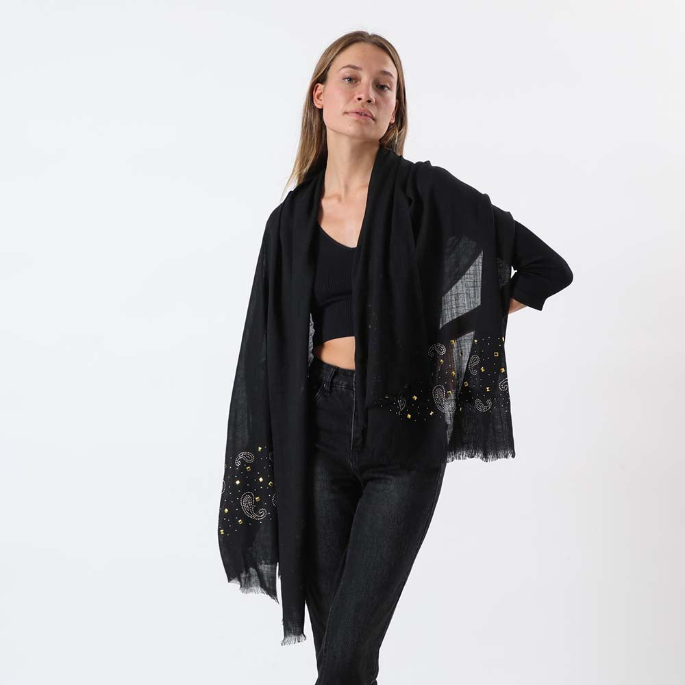 Pañuelo Liso Guld Negro i-D