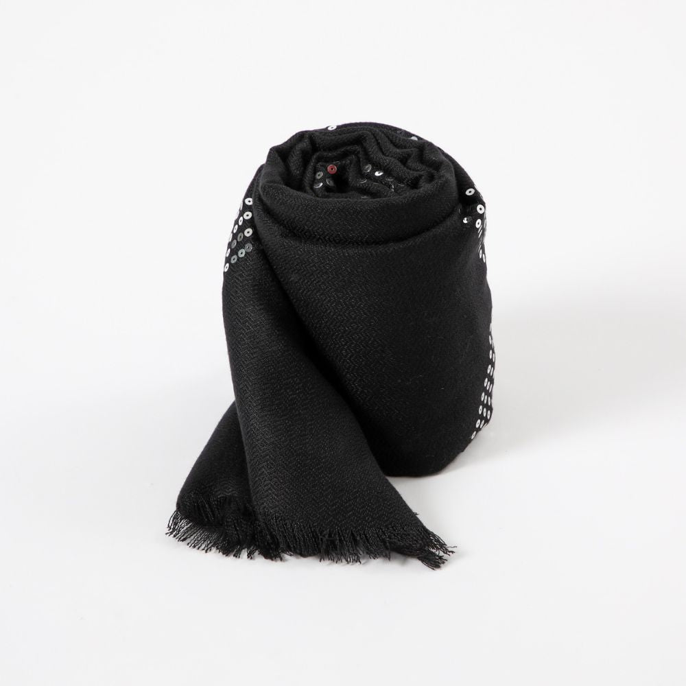 Pañuelo Liso Vedder Negro Humana