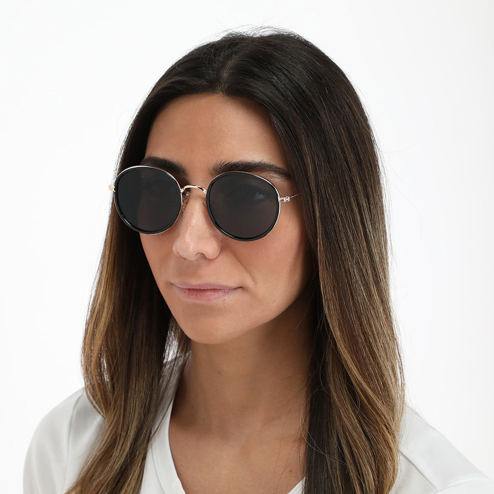 Anteojos de Sol Negros Sofia Black i-D