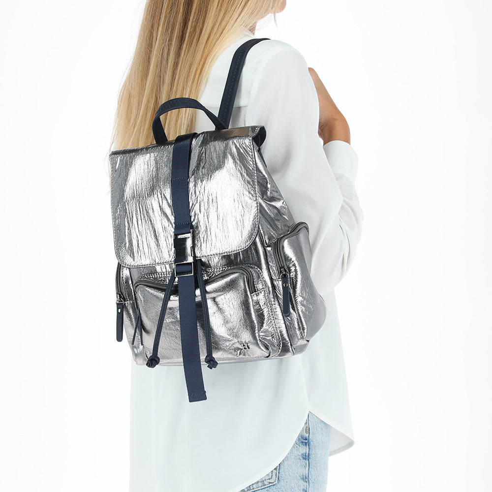 Mochila Spark Plateada Humana