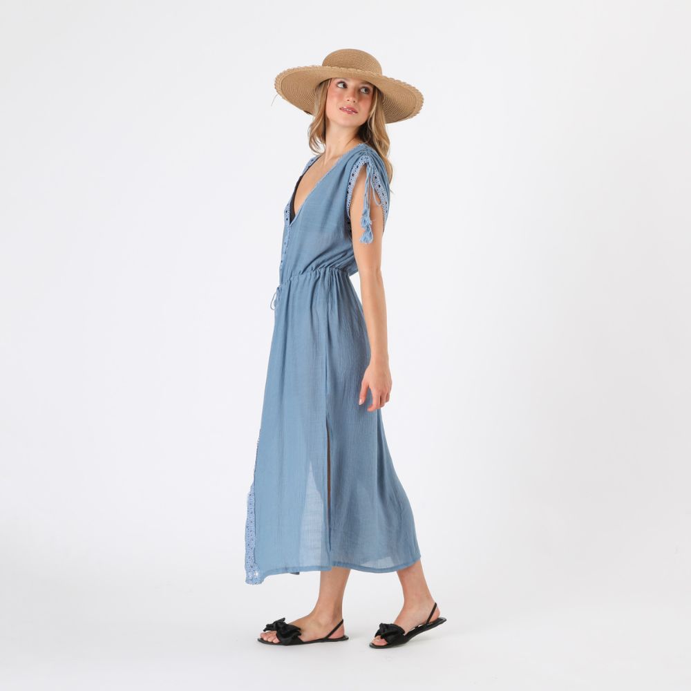 Kimono Azores Azul Tatienne