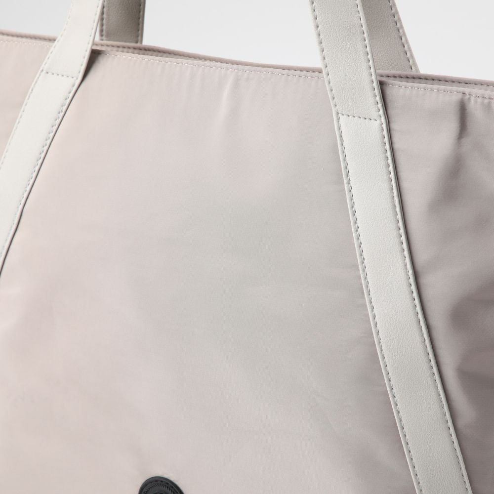 Cartera Hombro Nylon Catania Beige i-D