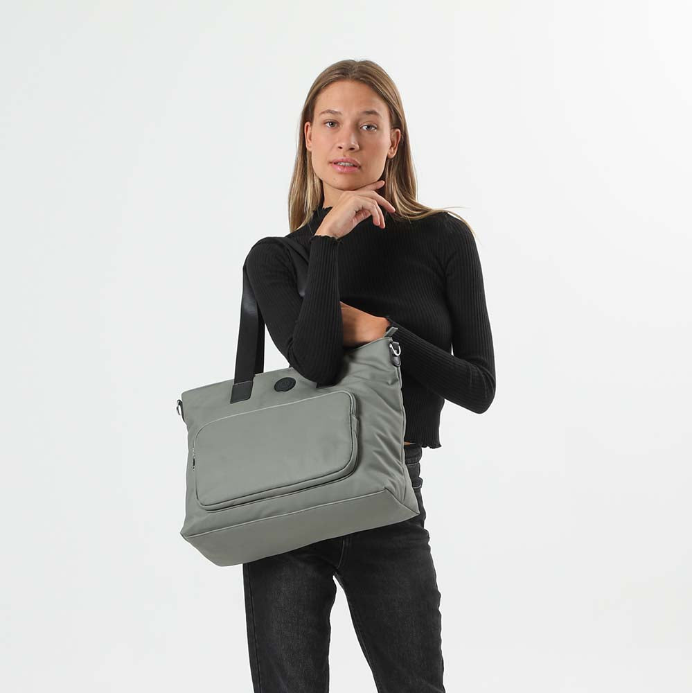 Cartera Hombro Menorca Verde i-D