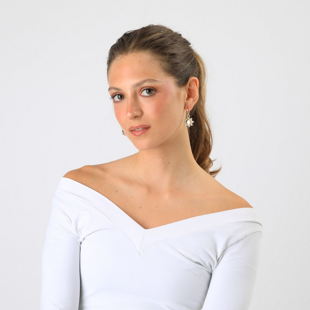 Aros Argollas Xena Dorado Humana