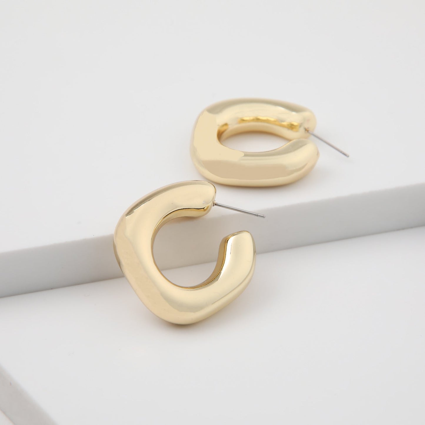 Aros Argolla Ancona Dorado Humana