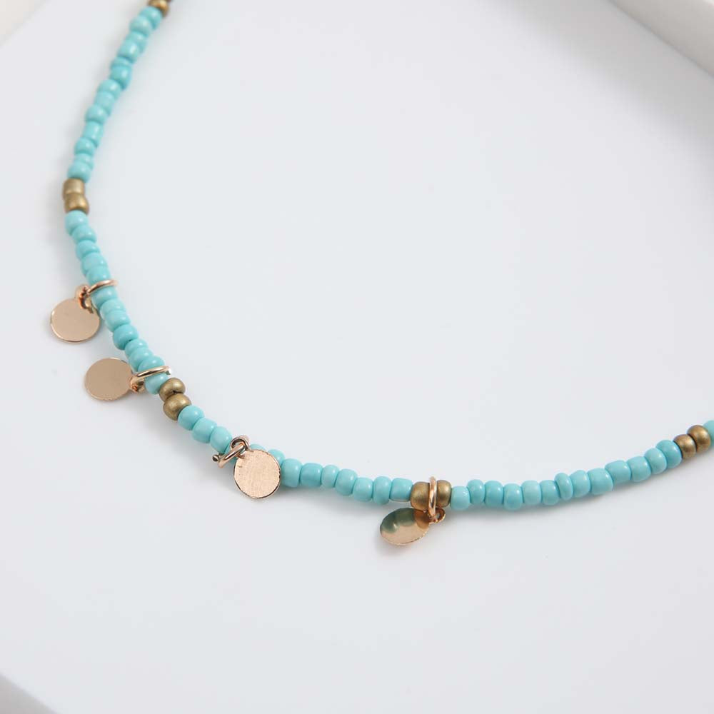 Collar Corto Ancona Celeste i-D