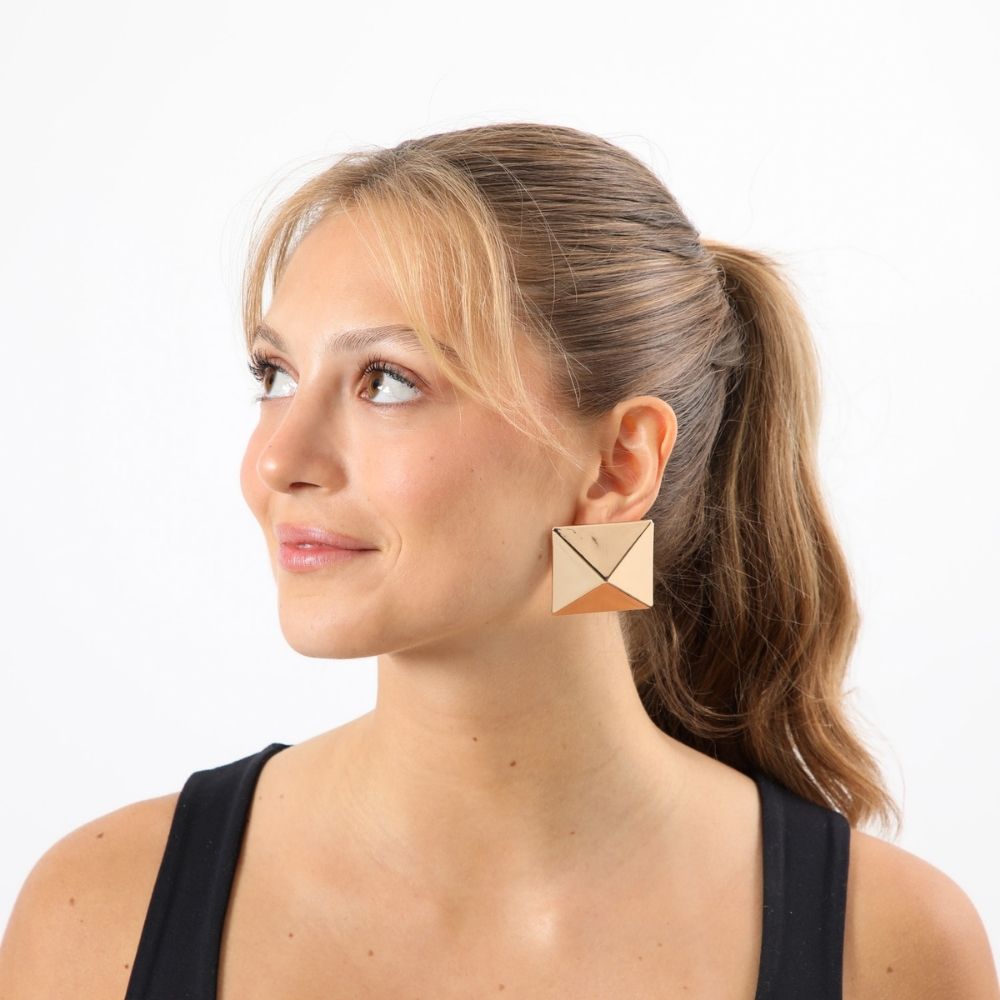 Aros Pegado Viri Dorado Tatienne