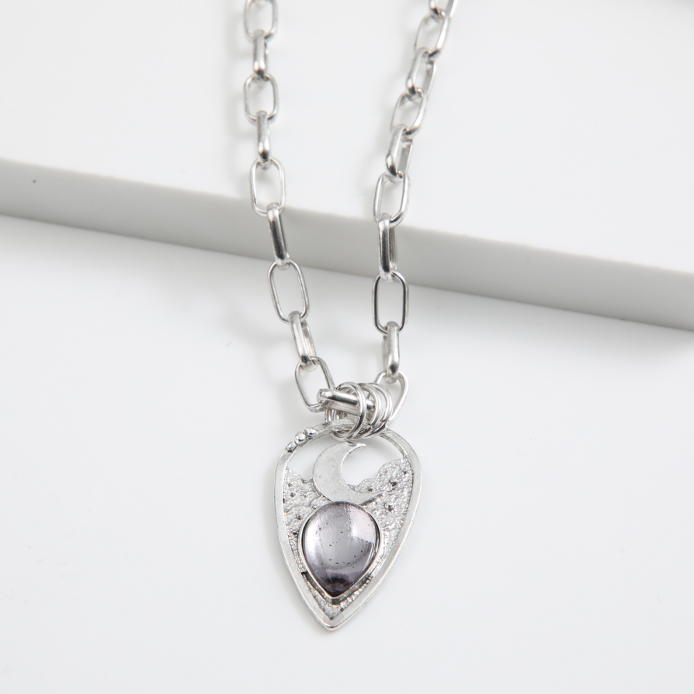 Collar Marcela Plateado ID
