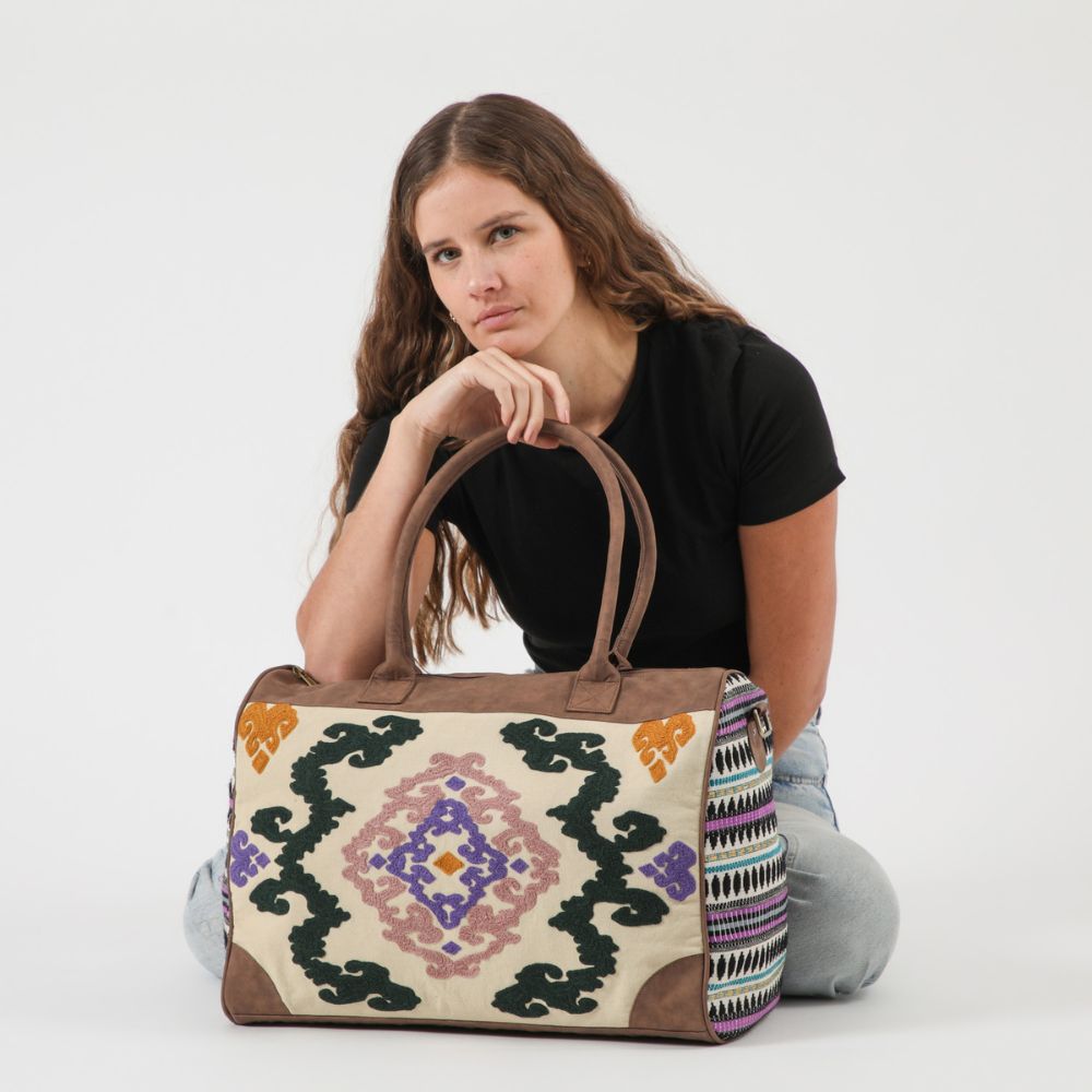 Bolso Hippie Café Humana