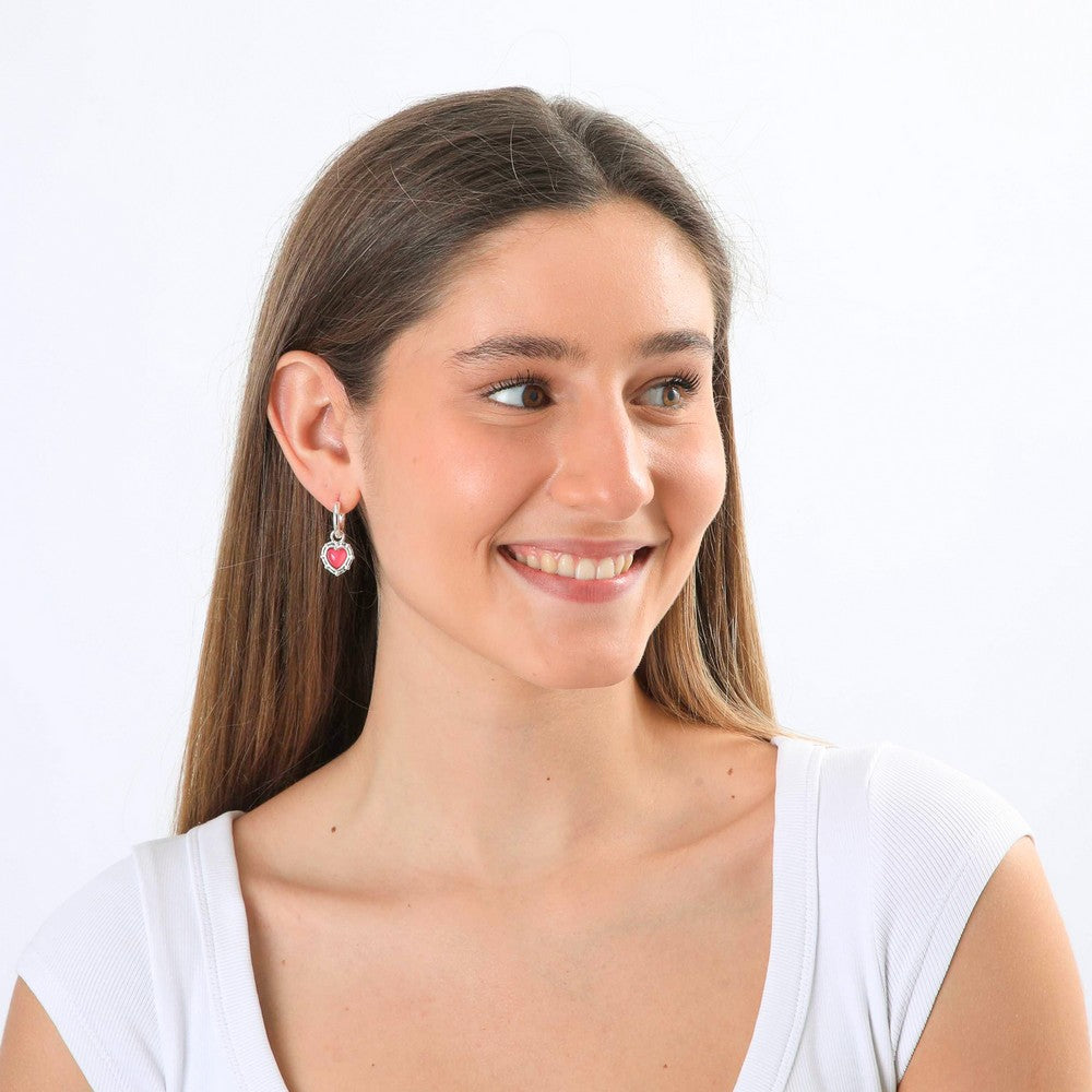 Aros Argollas Vega Plateado I-D