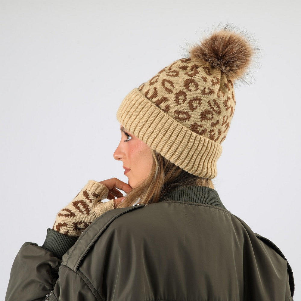 Gorro Dover Beige I-D