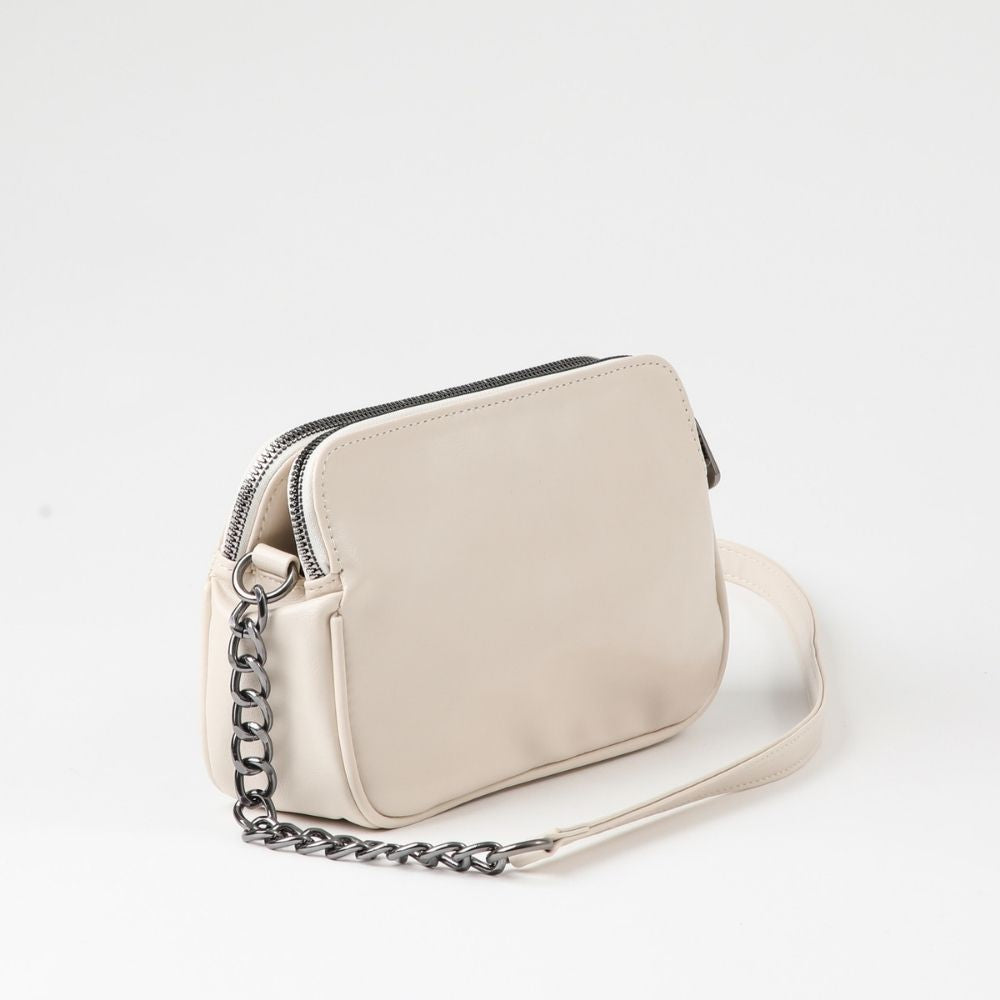 Cartera Cruzada Anais Blanco Humana