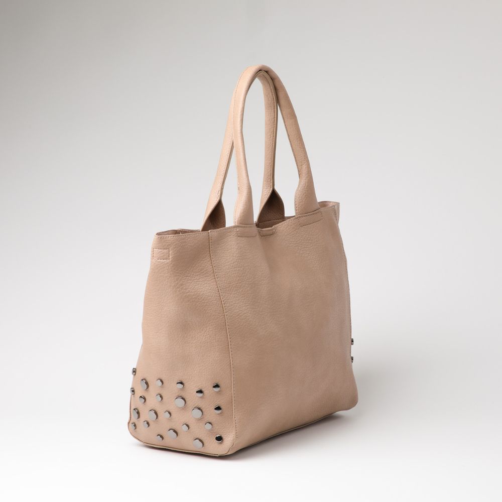 Cartera Hombro Ronda Beige Humana