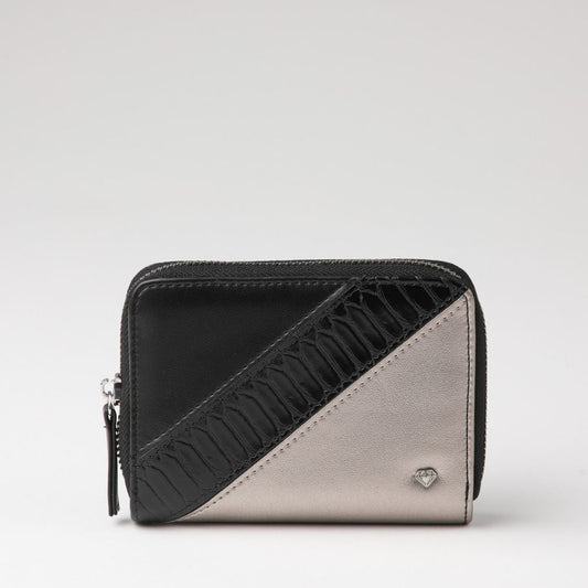 Billetera mediana Sitges Ecocuero negro ID