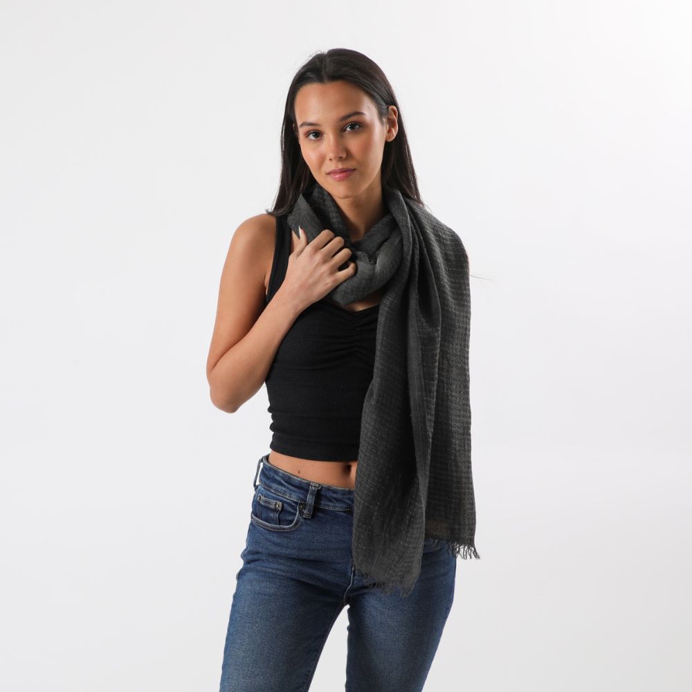 Pañuelo Liso Viena Negro Humana