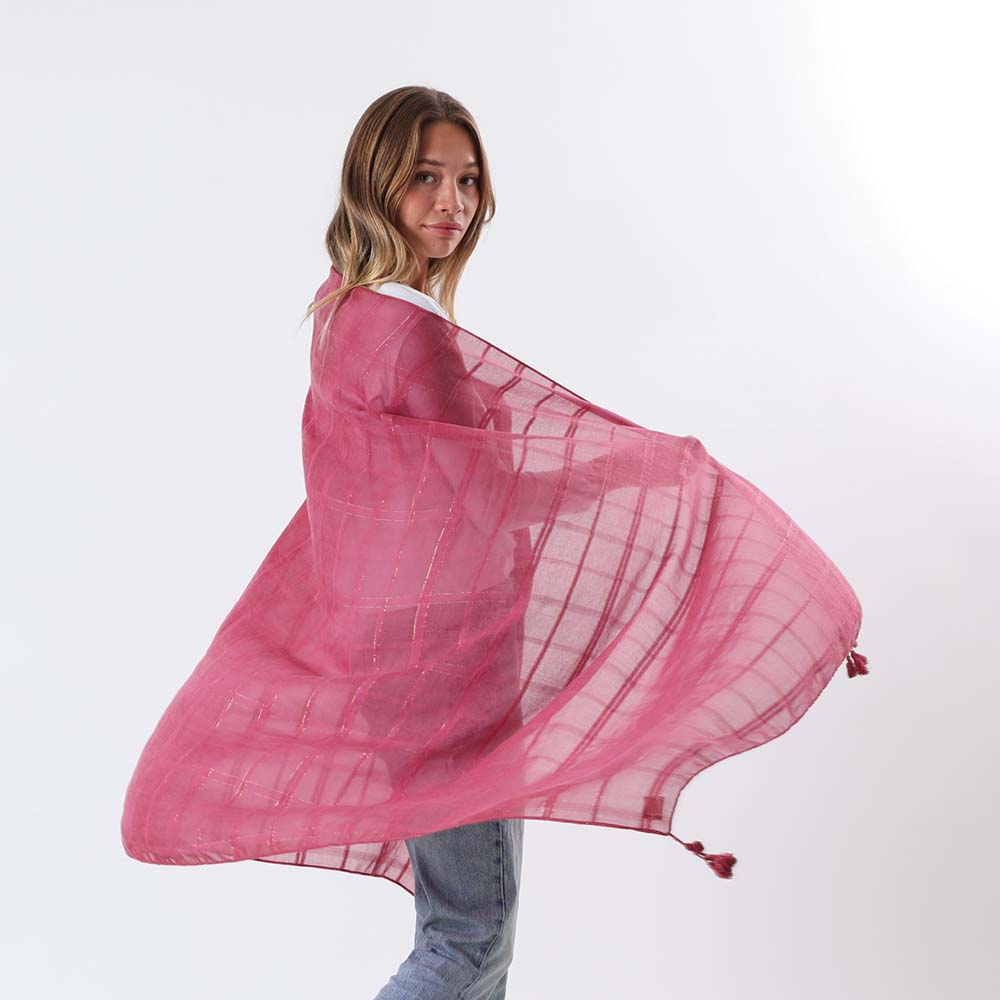 Pañuelo Liso Begur Rojo Humana