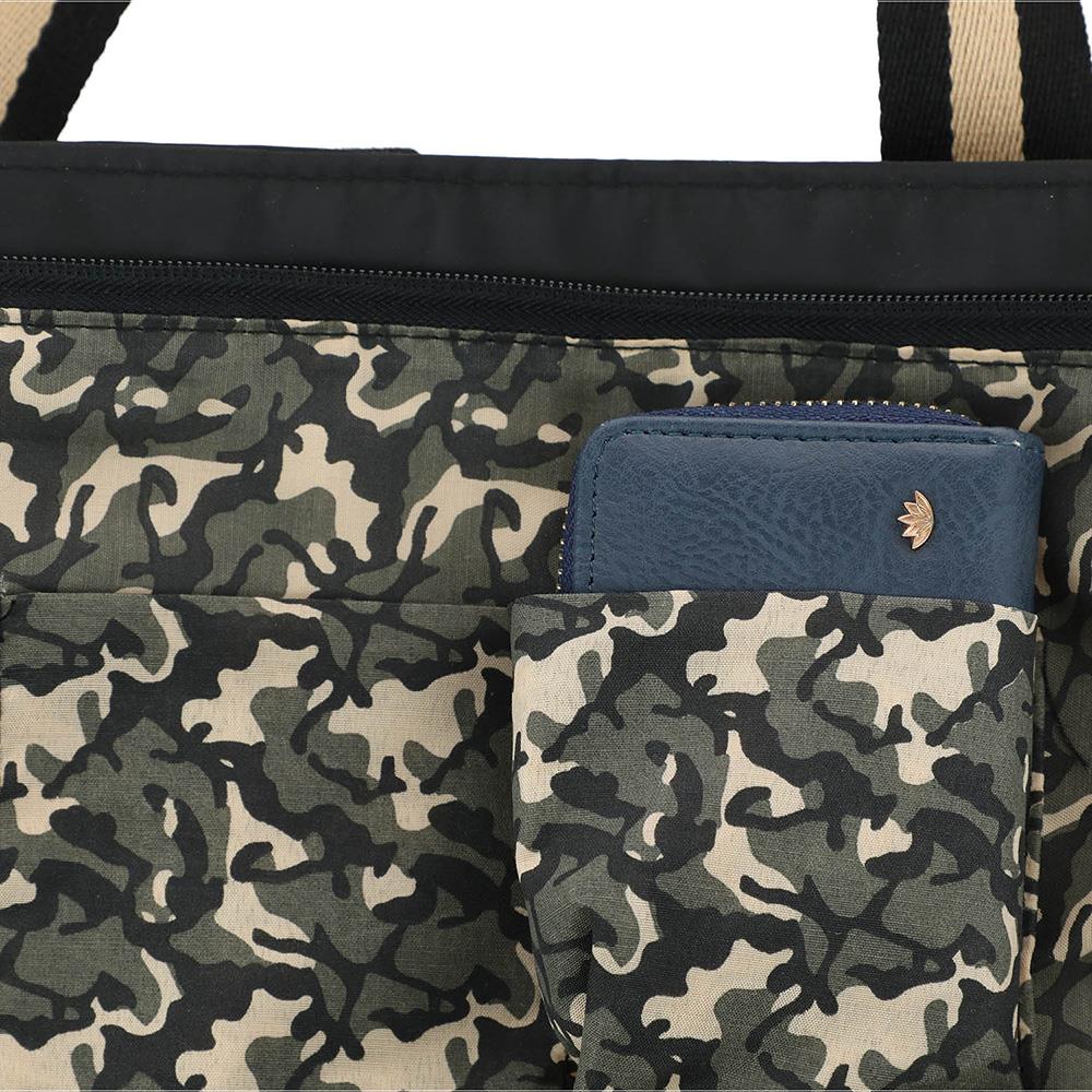 Cartera Hombro Webing Negra i-D