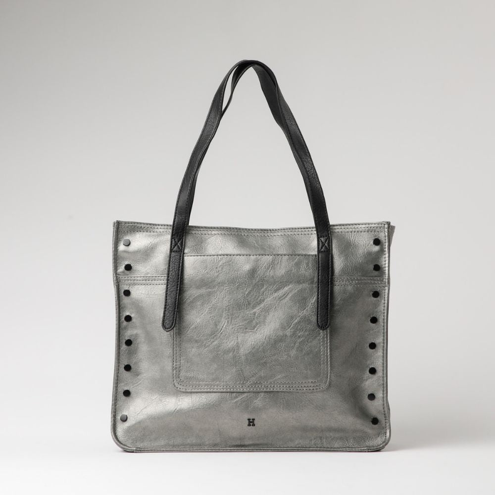 Cartera Hombro Gandía Plateada Humana