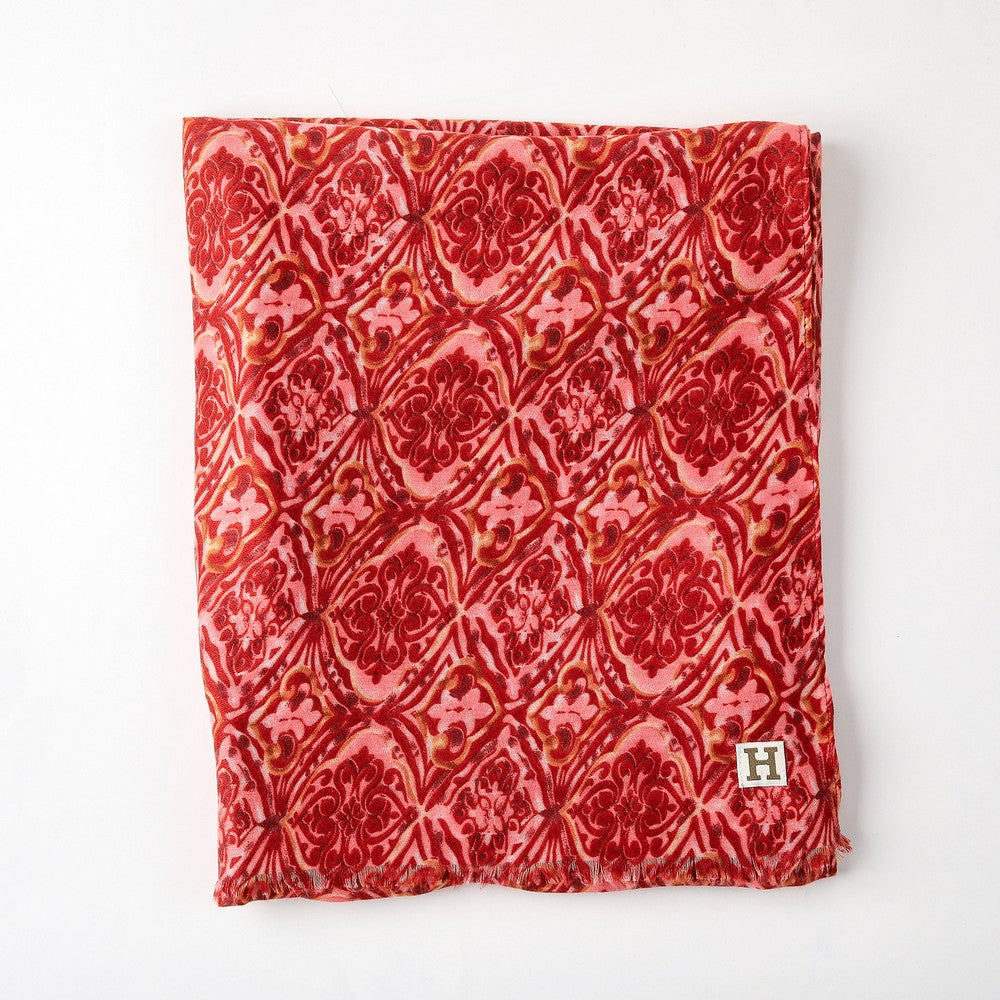 Pañuelo Estampado Cris Rojo Humana