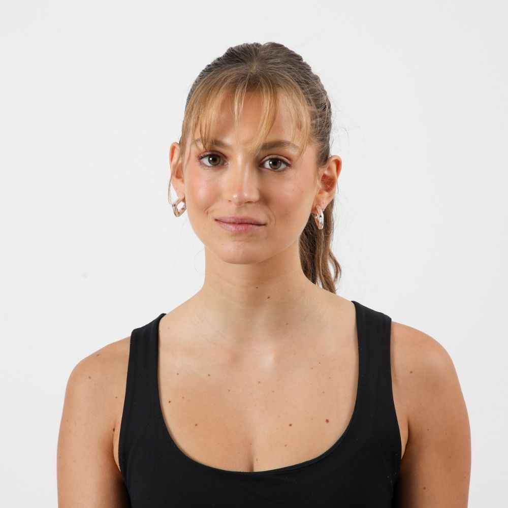 Aros Argolla Orlas Plateado Tatienne