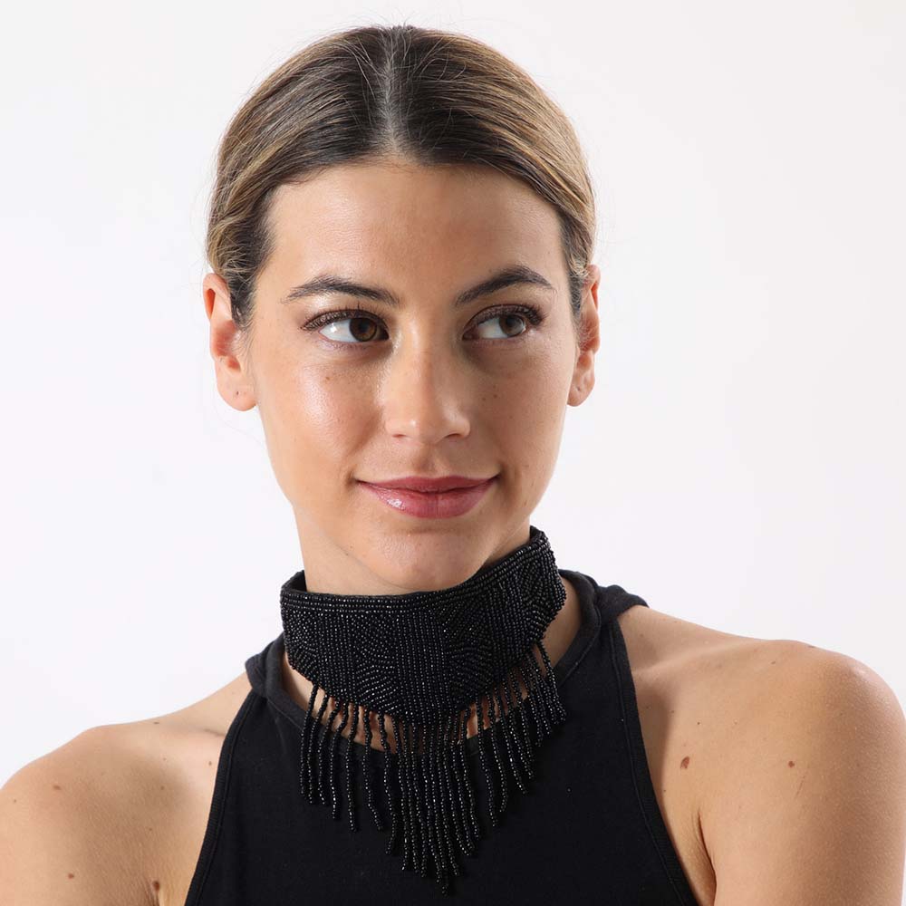 Chocker Begur Negro Humana