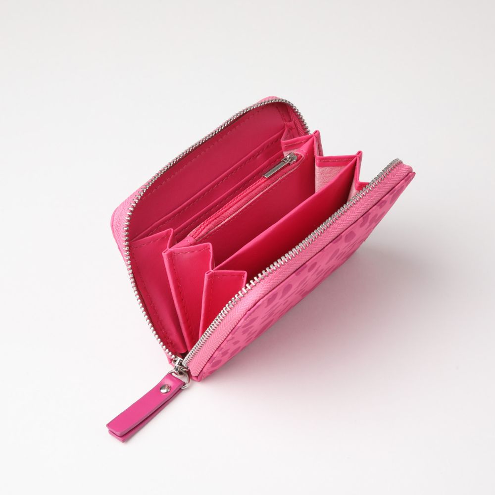 Billetera mediana Aline Nylon estampado ID