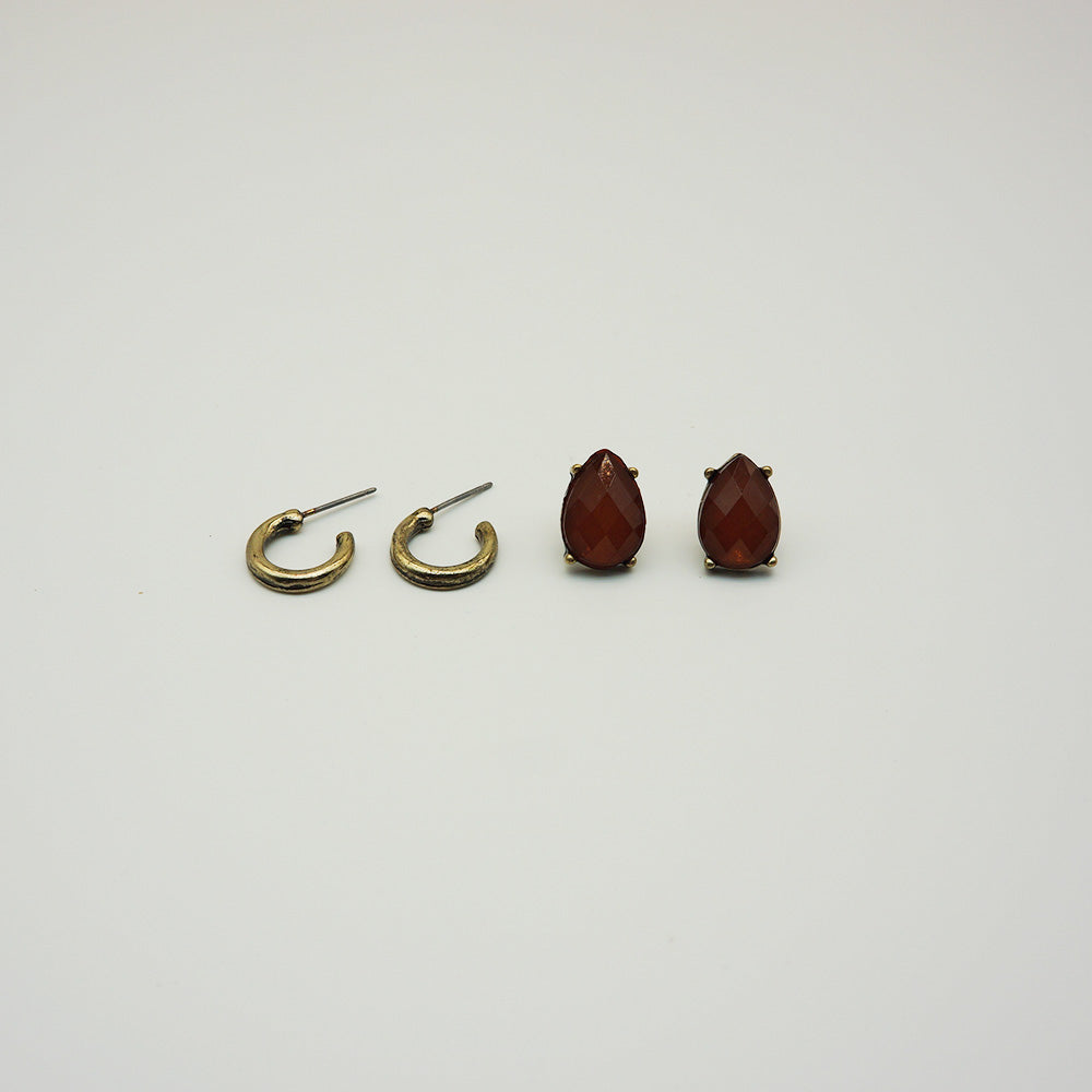 Aros Set Burdeo Modern Craft Valeria Tatienne