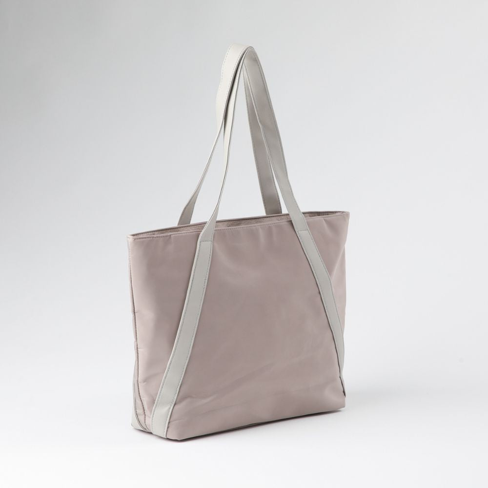 Cartera Hombro Nylon Catania Beige i-D