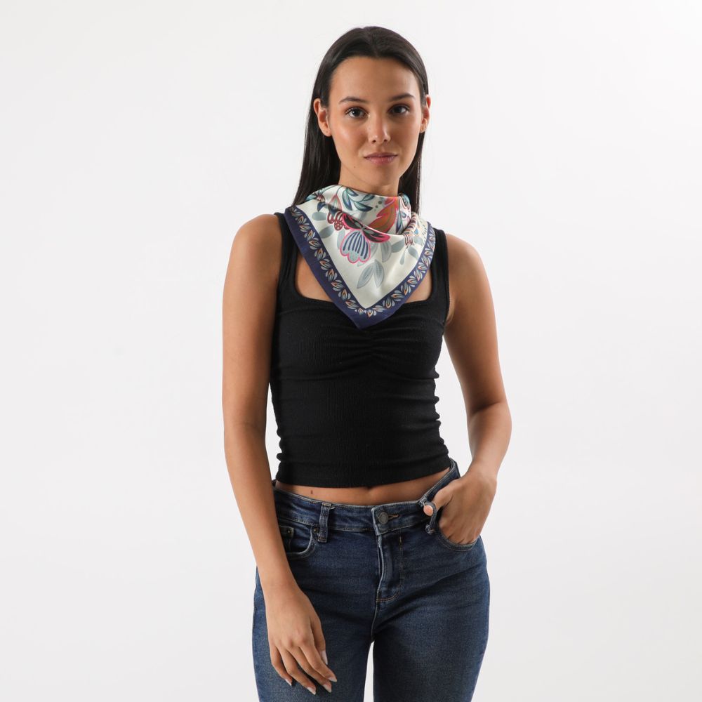 Bandana Cayetana Azul Tatienne