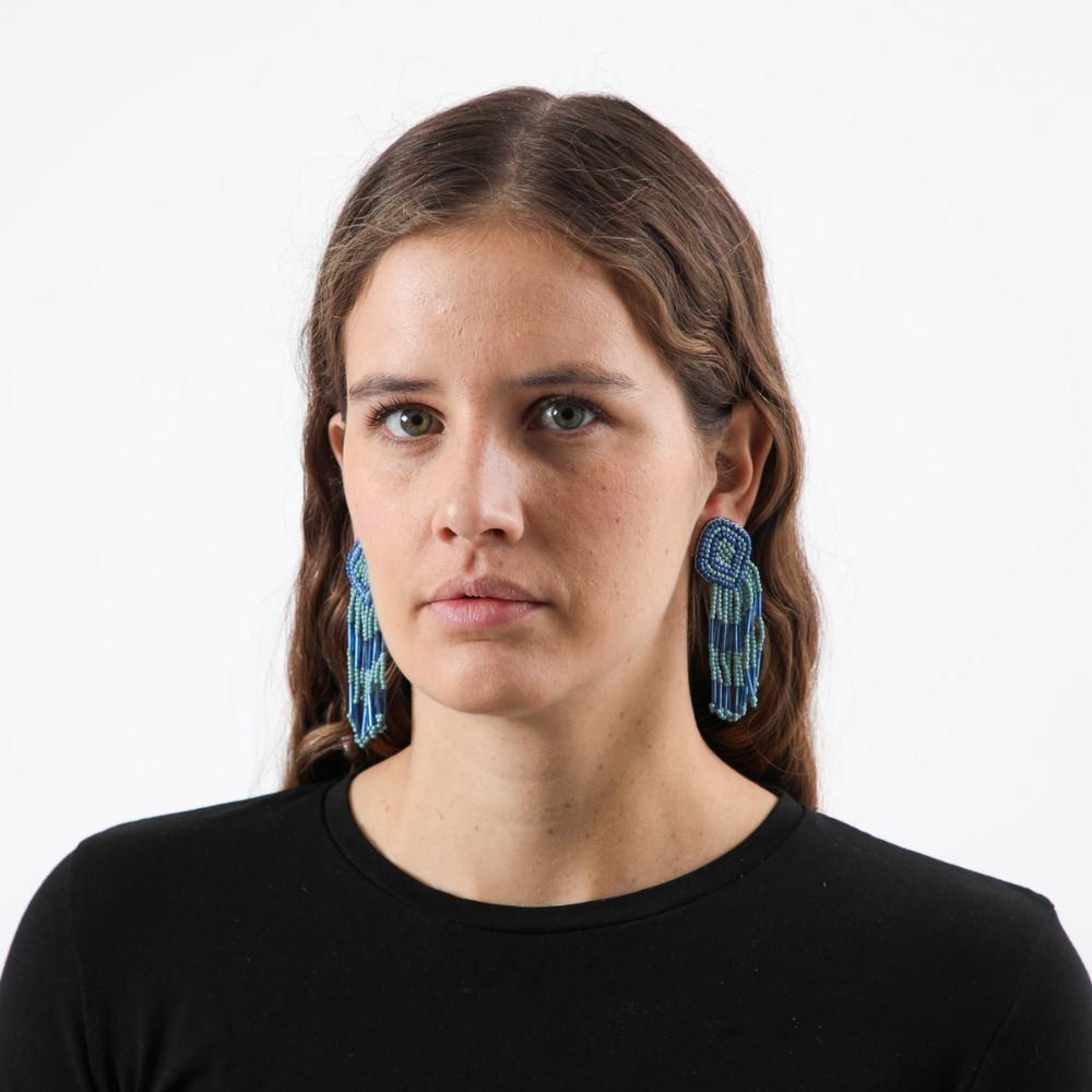 Aros Largo Lucca Azul Tatienne