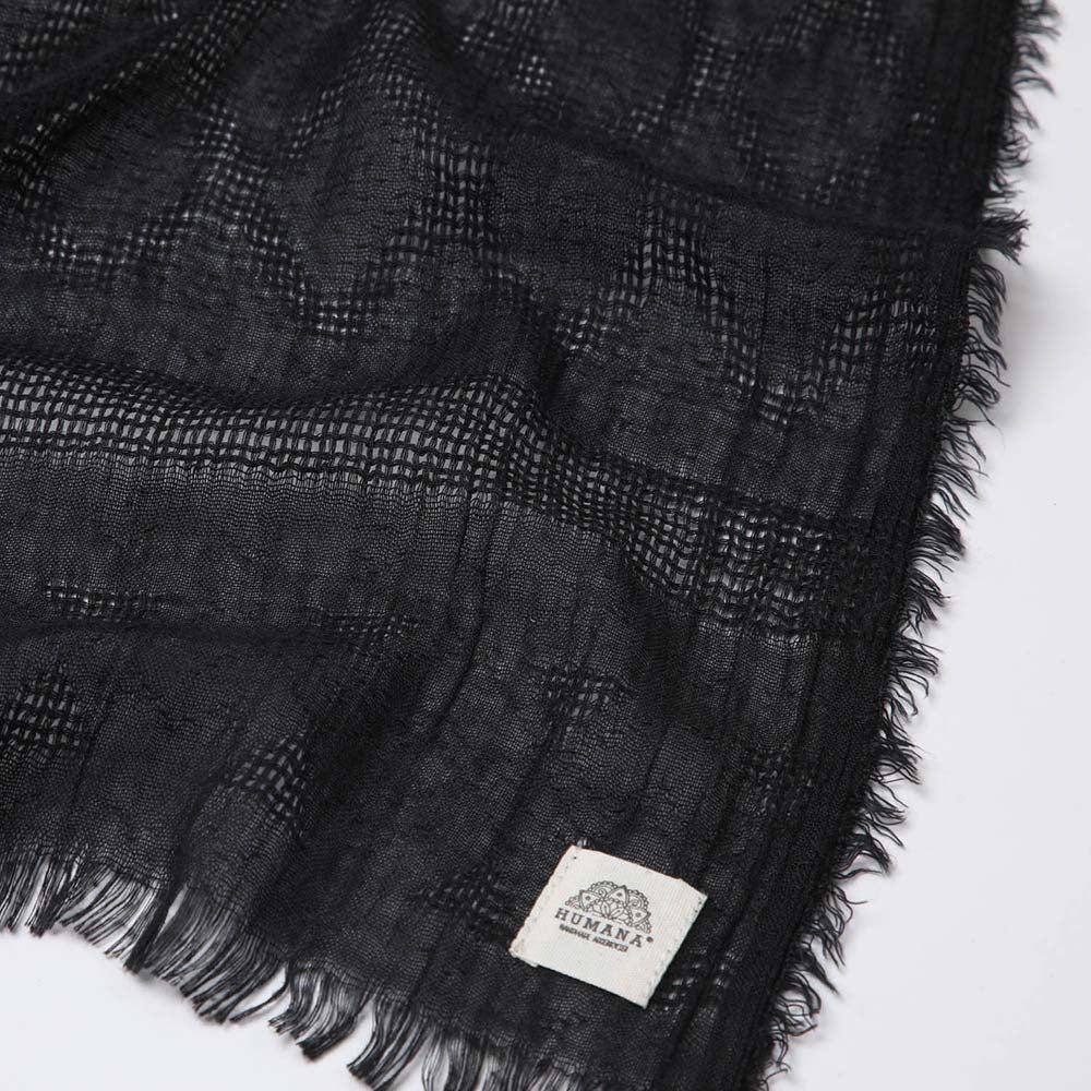 Pañuelo Liso Off Negro Humana
