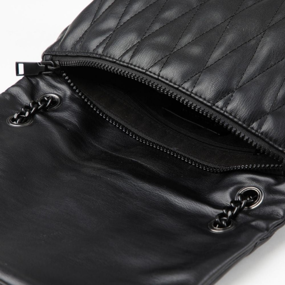 Cartera Cruzada Lupe Negro Humana