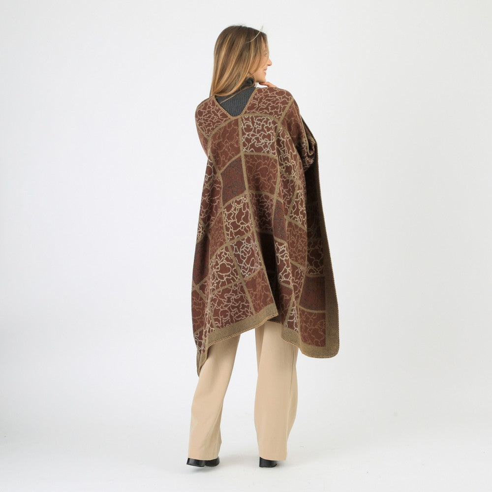 Poncho Tim Beige Tatienne