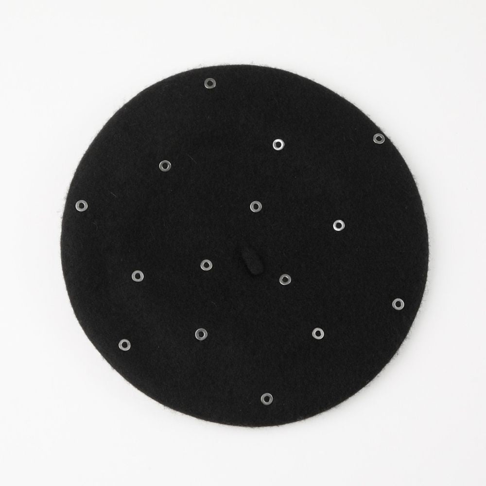 Gorro Boina Emma Negro Tatienne