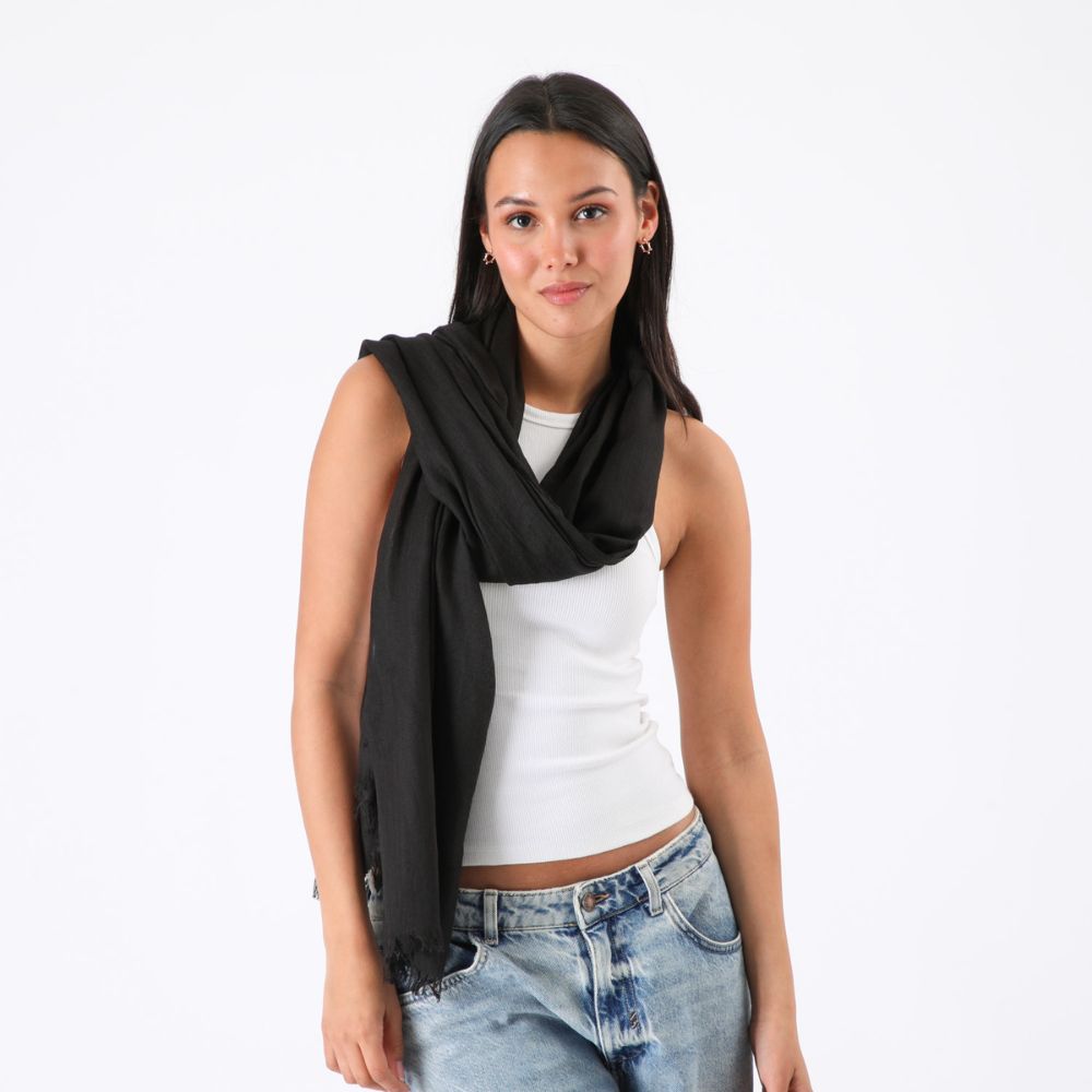 Pañuelo Liso Atenas Negro Id
