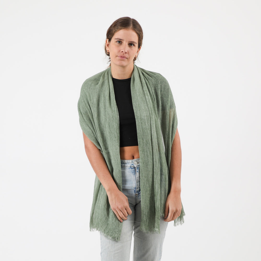 Pañuelo Liso Salvia Verde i-D