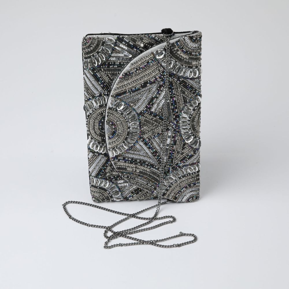 Clutch Bulgaria Plateado Humana