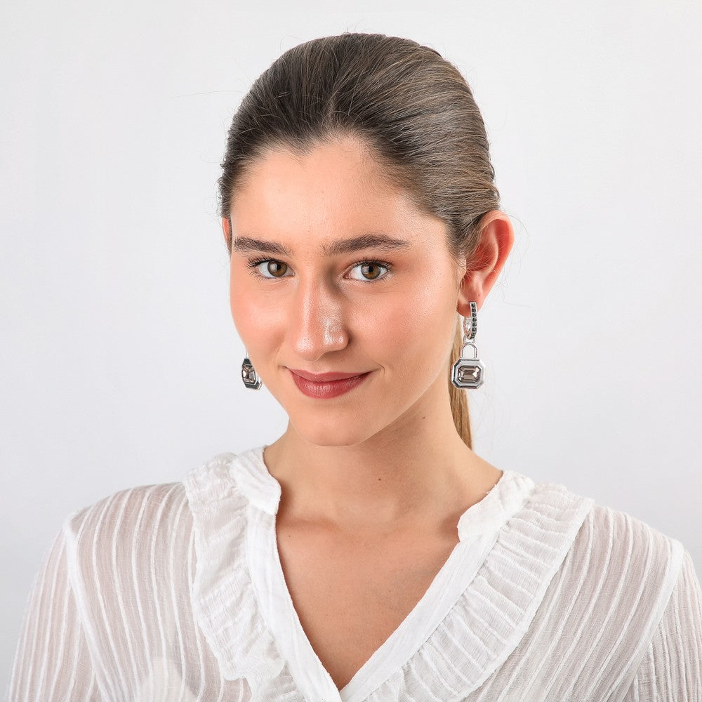 Aros Argollas Asia Silver Tatienne