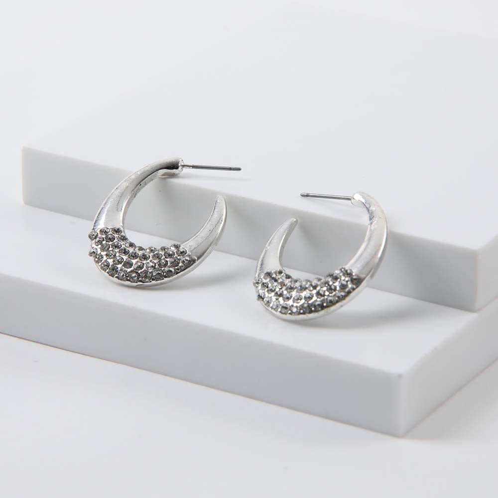 Aros Argolla Zepellin Plateado i-D